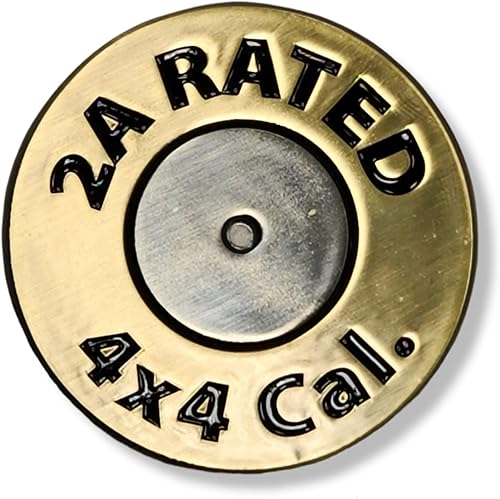 Insignia automotriz 4x4 de metal con clasificación 2A específicamente diseñada para el Jeep Wrangler o Cherokee ~ ¡Pégala en cualquier lugar!