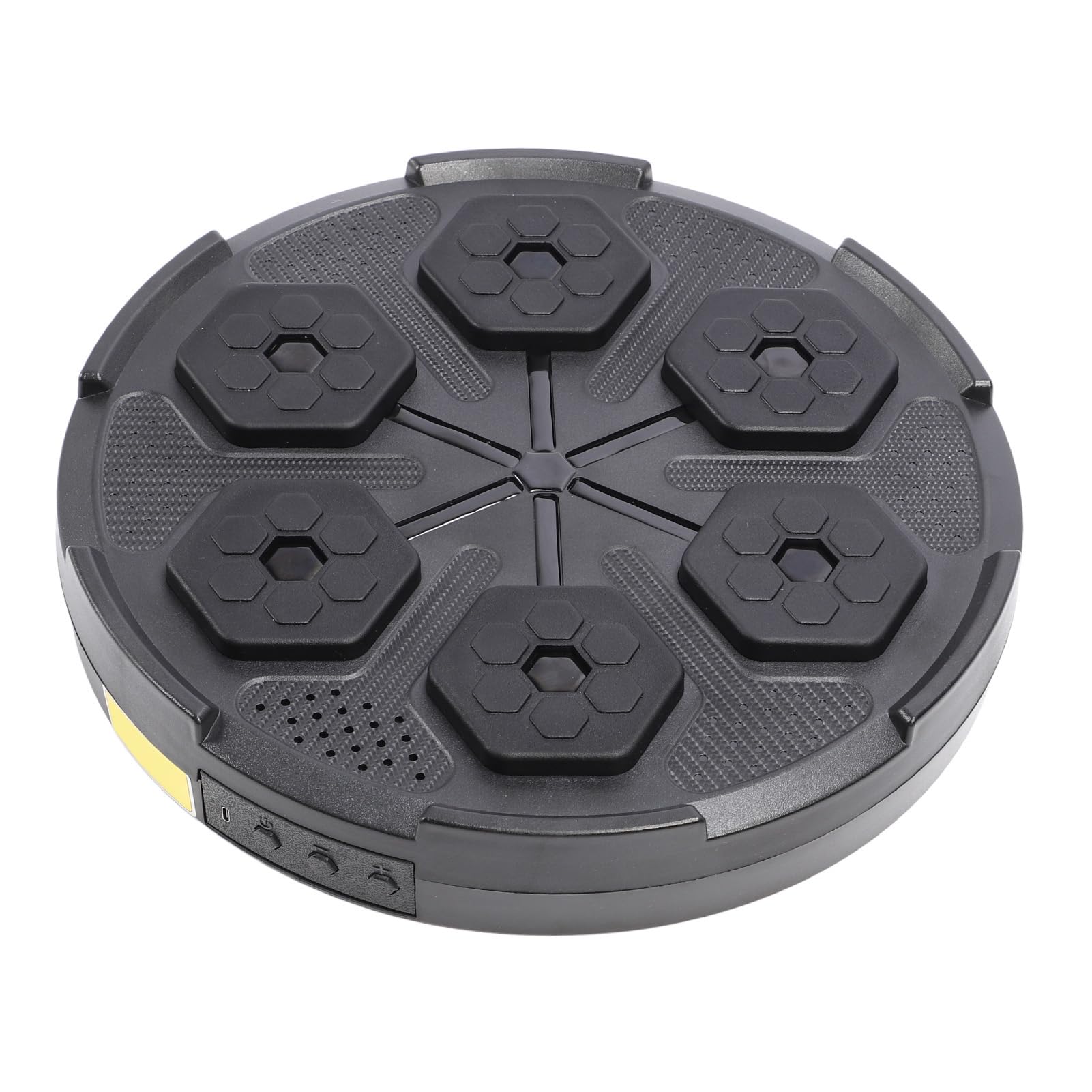 Headerbs Musikboxmaschine mit Bluetooth-Smart-Stanzziel für das Training an der Wand | Hochelastischer Schaumstoff, 6 Zielpositionen, 2000-mAh-Akku, 15 Lautstärkestufen, Telefonmusik über Bluetooth verbinden