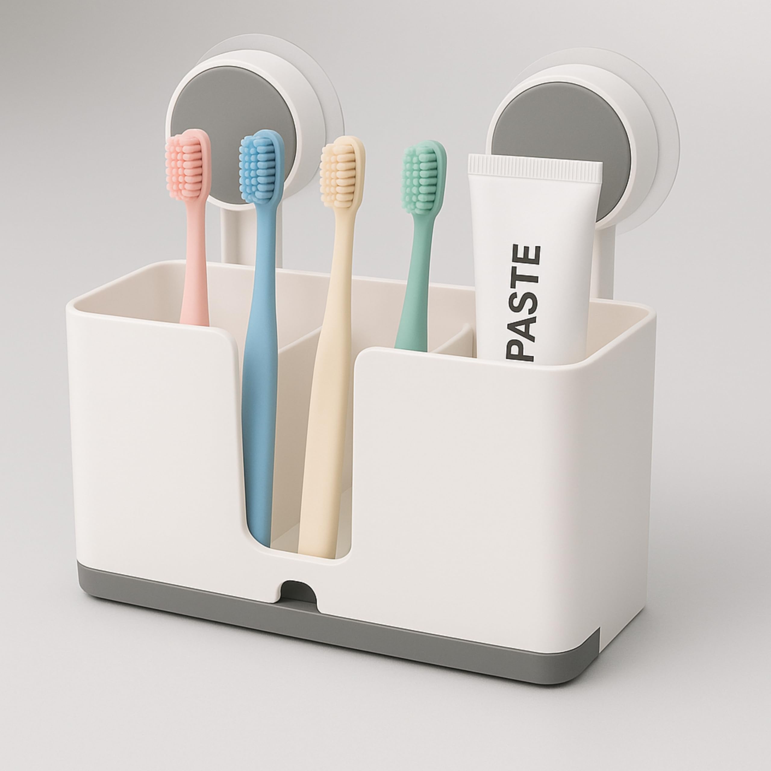 Boniry Toothbrush Holders - Cute & Durable Bathroom Organizers -8