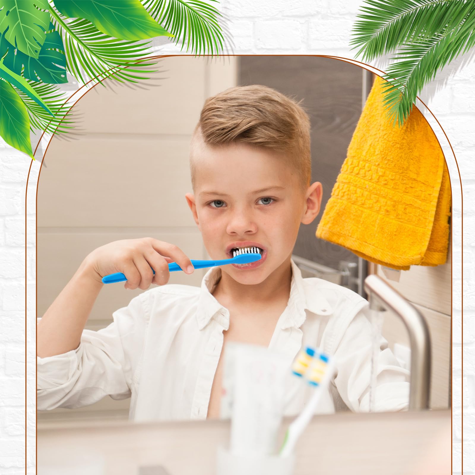 Tioncy Spazzolini da denti usa e getta, confezionati singolarmente, con setole morbide, da viaggio, per adulti, campeggio, senzatetto, ufficio, scuola, cura dentale (1000 pezzi)