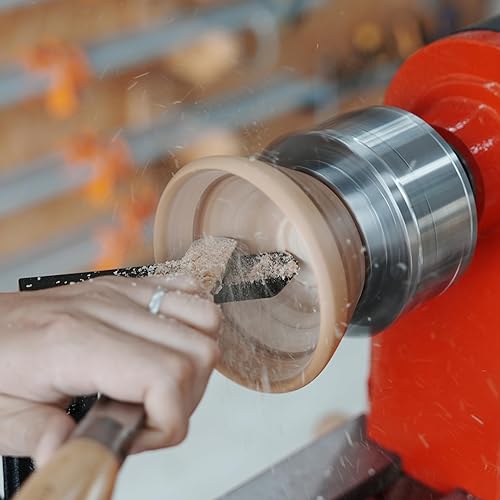 Miniatura 62 de Reposaherramientas de 6 pulgadas con 1 pulgada de diámetro, longitud total de 4 pulgadas, soporte de herramientas recto Woodlathe de barra redonda