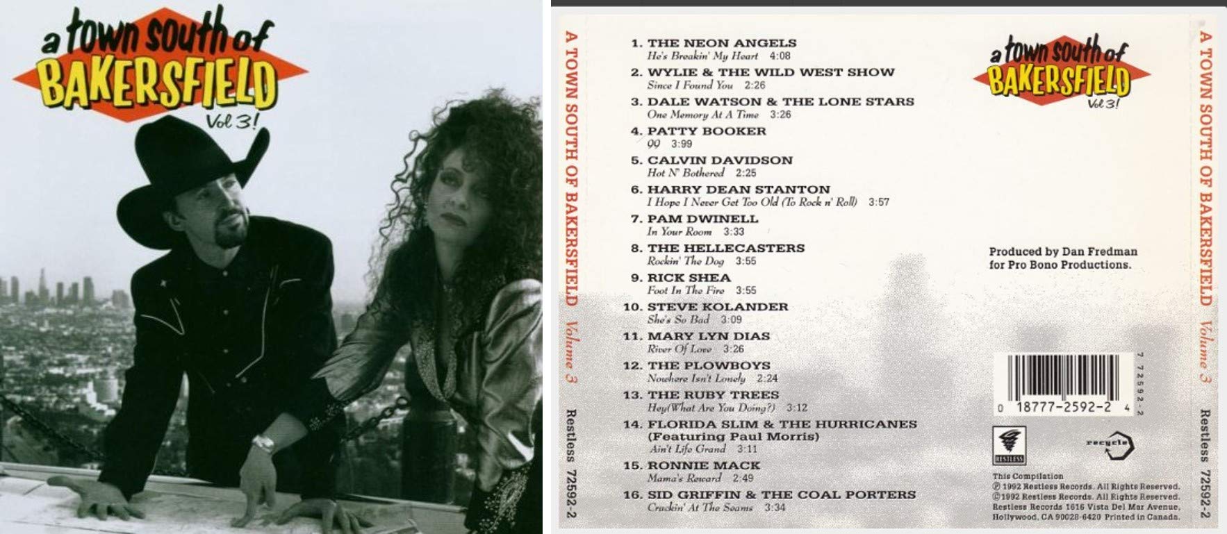 Town South of Bakersfield 3 [Audio CD] Various Artists and Neon Angels/Stanton/Ruby Trees