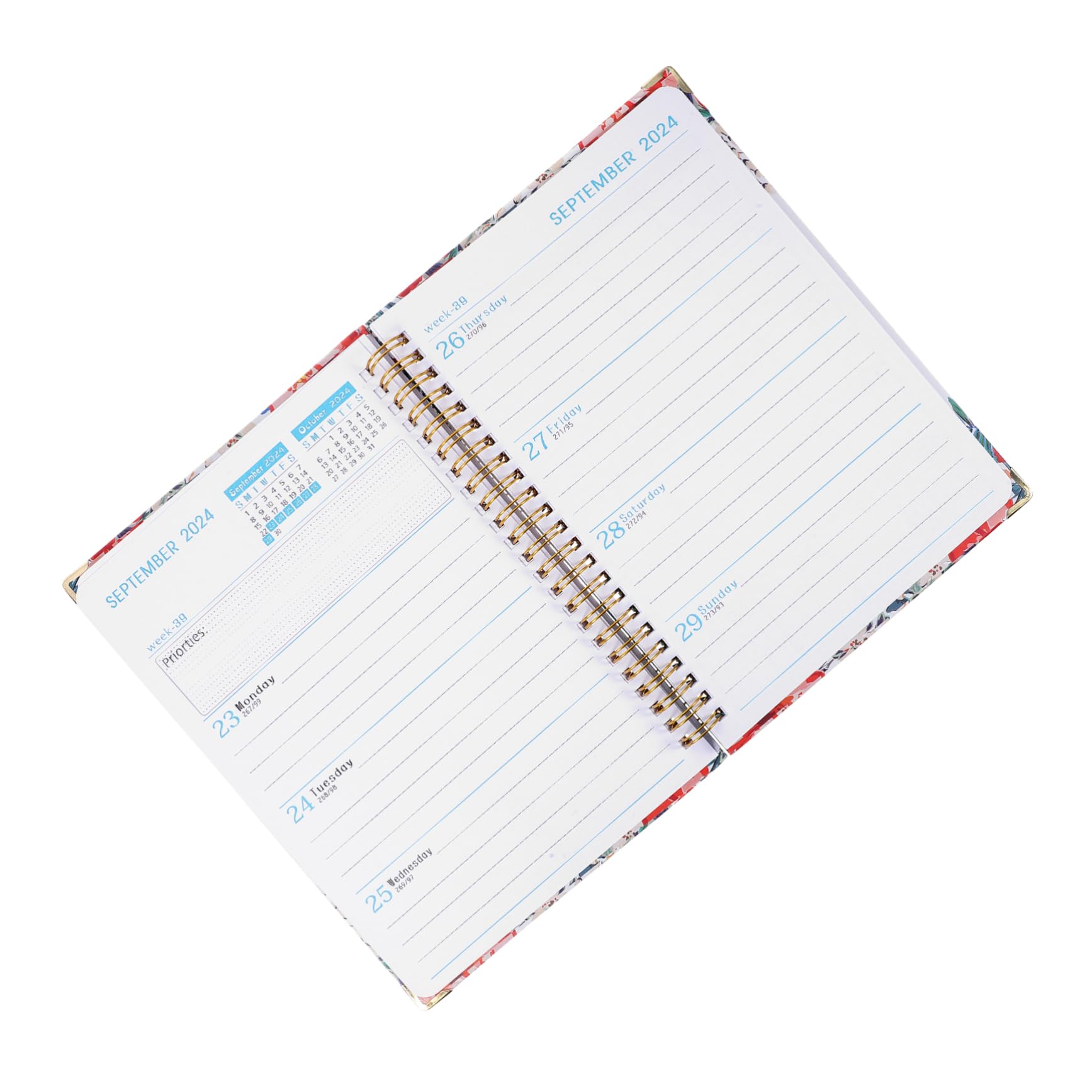 VILLCASE 5stücke Binder Notizbuch Tragbarer Planer Organizer Für Büro Und Studium Für Lehrer Und Schüler Mit Elegantem Cover Und Praktischen Notizseiten