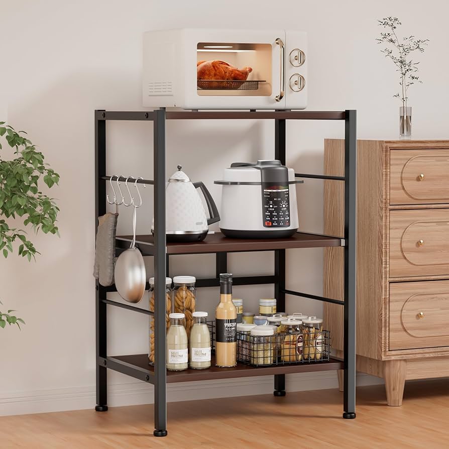 Amazon.co.jp: [SuperKois] レンジラック キッチンラック