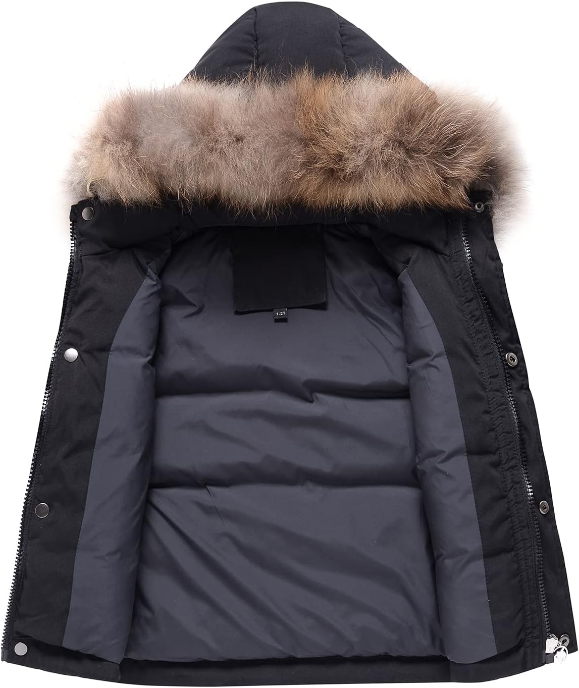 2-Piece Toddler Snow Suit, Baby Snowsuit, Infant Snowsuit Toddler Girl Boy Snowsuit, Kids Winter Coat Snow Pant 2-8T - Image 5