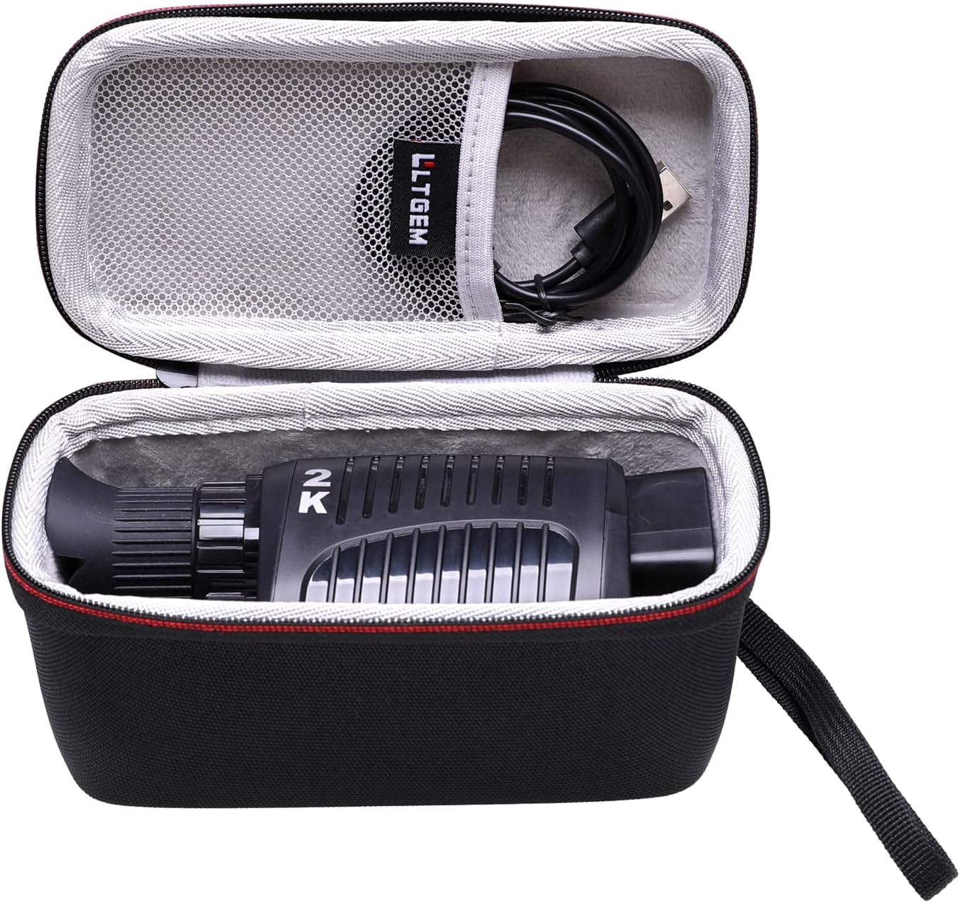 LTGEM EVA Hard Case for VABSCE Digital Night Vision Monocular - Travel - Protective Carrying Storage Bag