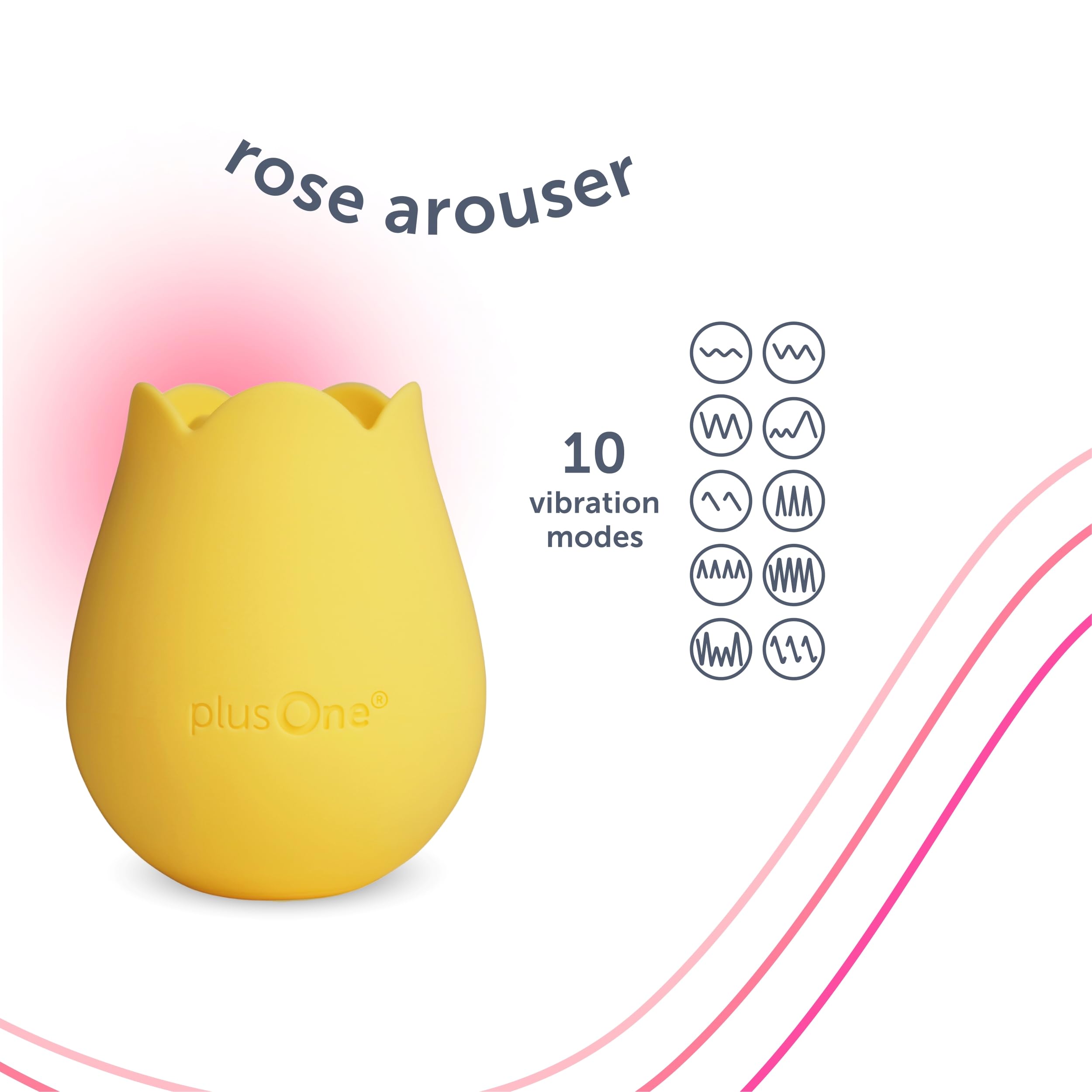 plusone vibrating rose arouser Rose Toy Arouser Vibrator