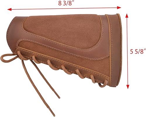 Miniatura 3 de WAYNE'S DOG 1 juego de funda de cuero para rifle con eslinga de pistola para cazador zurdo o diestro