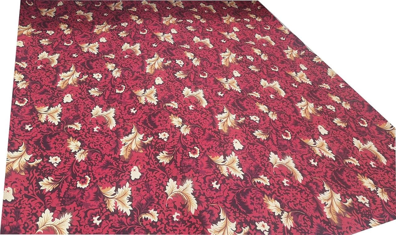 Carpet for Marriage Hall 5X75 Feet Floor Runner Non Slip Carpet for Party, Hall Events, Marriage Functions and School Gatherings, Office, Hotels Decoration, (Color Multi)