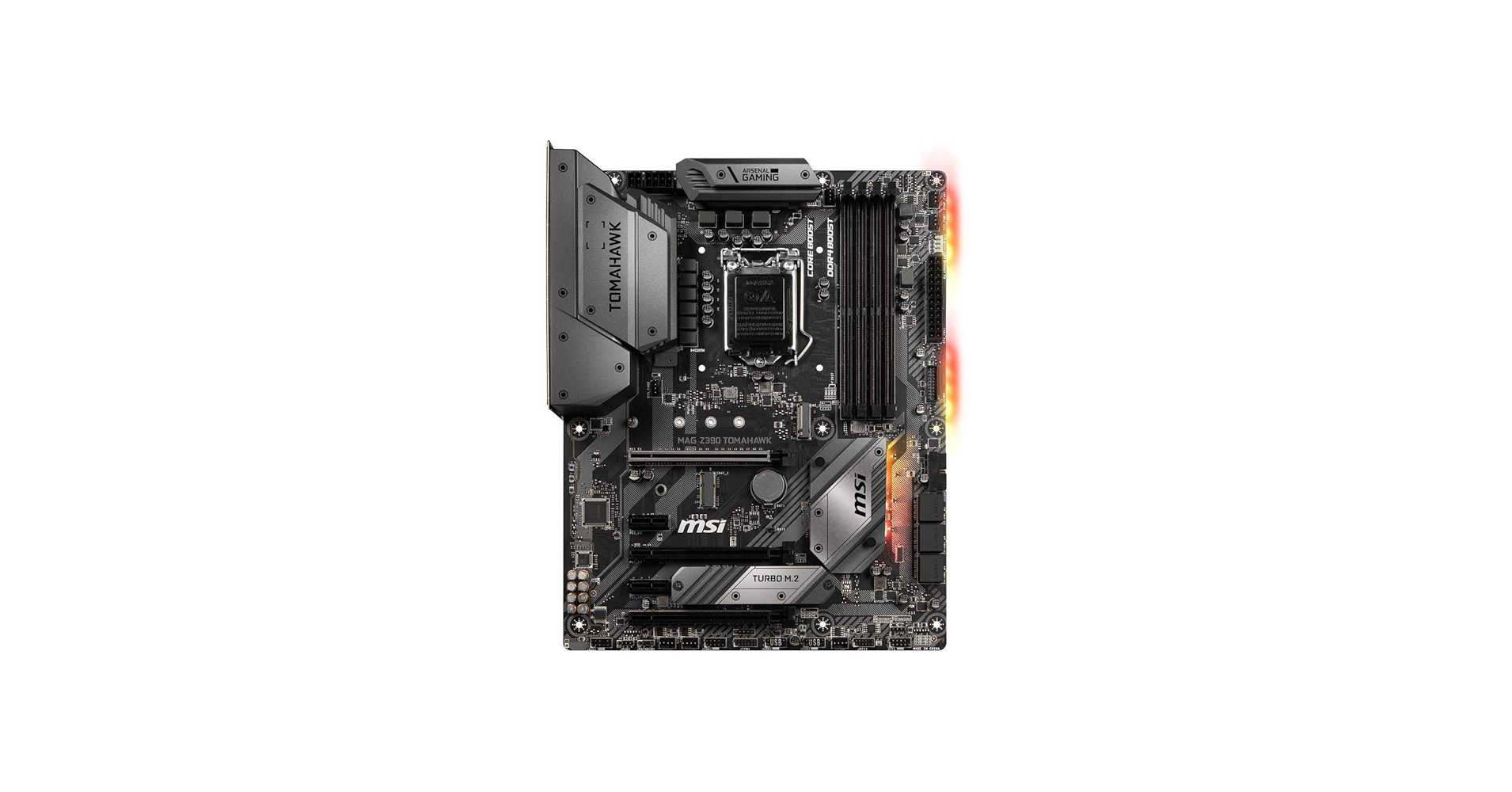 MSI MAG Z390 TOMAHAWK マザーボード MSI MAG Z390 TOMAHAWK LGA 1151 (300 Series) ATX Intel