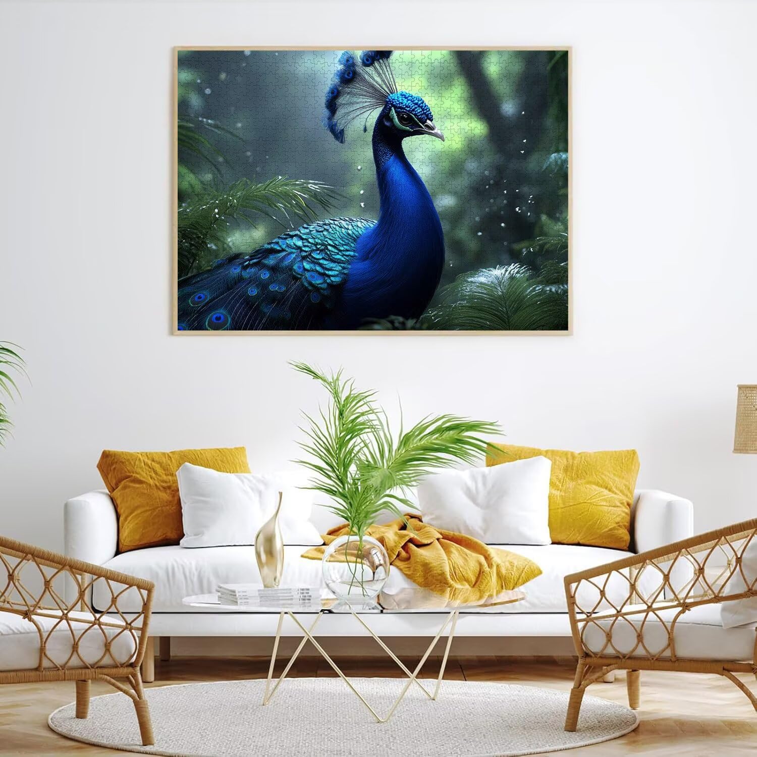 Puzzle dla dorosłych 6000, paw las, 179 x 105 cm, n-356