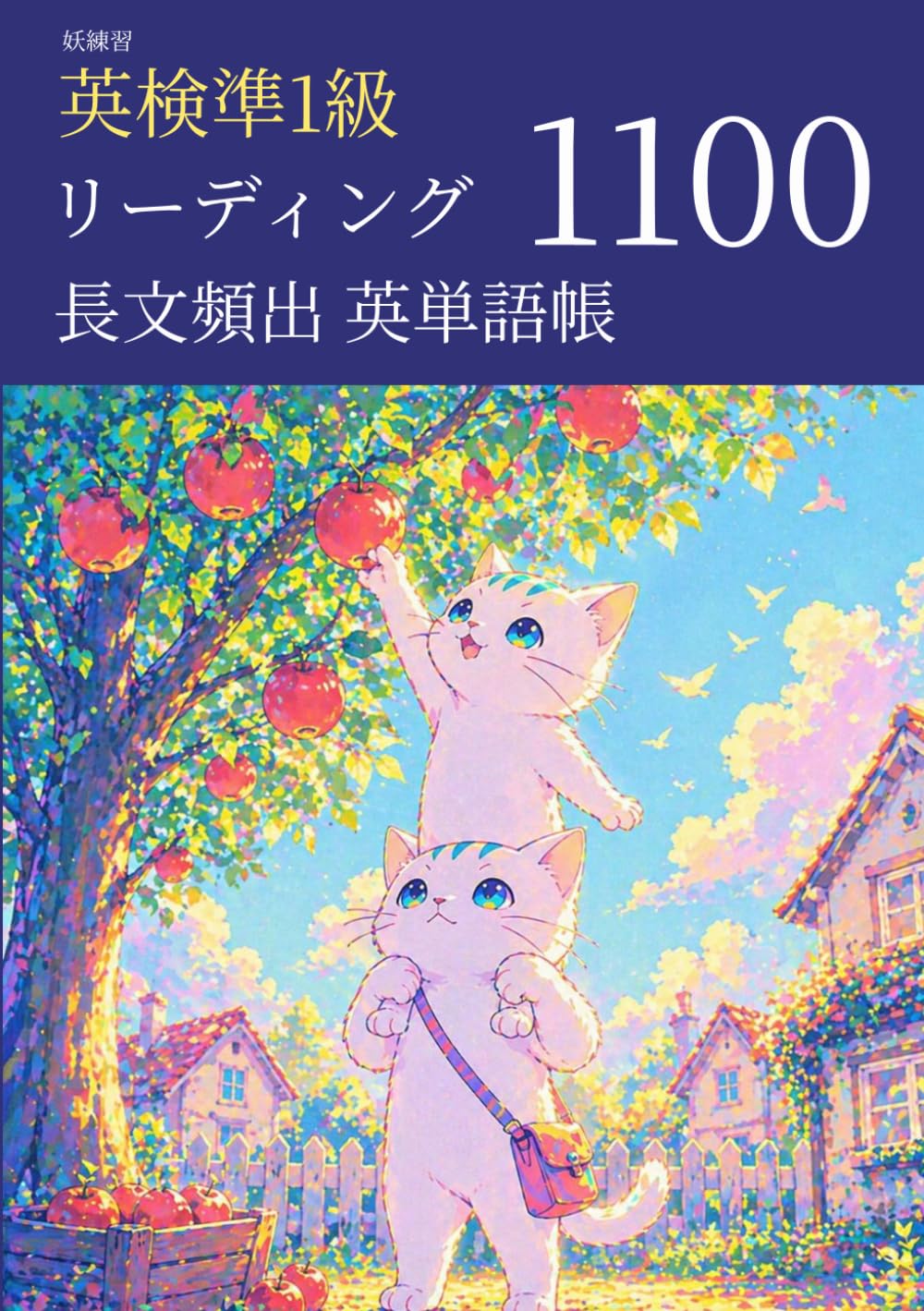 妖でる順 英検準1級 リーディング長文頻出 英単語帳 1100 (英検準1級マスターシリーズ)