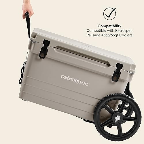 Miniatura 7 de Retrospec Palisade - Kit de ruedas enfriadoras de 45 y 65 cuartos de galón