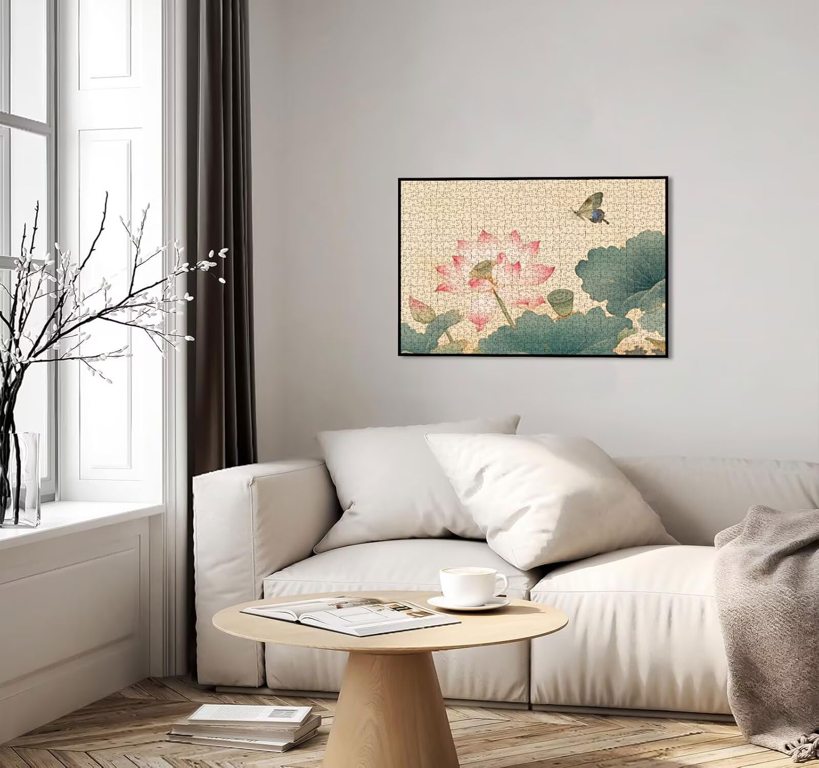 Puzzle 3000 Teile Erwachsene, Blumen Insekten Puzzle Herausfordernde Familie Aktivität Spiele, Geschicklichkeitsspiele Erwachsene, Herausfordernde Puzzles Geschenk für Freunde R2KH-391
