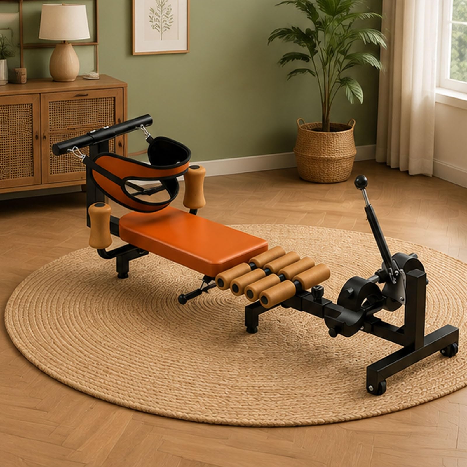 Panca per inversione con trazione cervicale per allungamento della Schiena | Tavolo per trazione total body fitness, trazione spinale per zona lombare e rilassamento del corpo