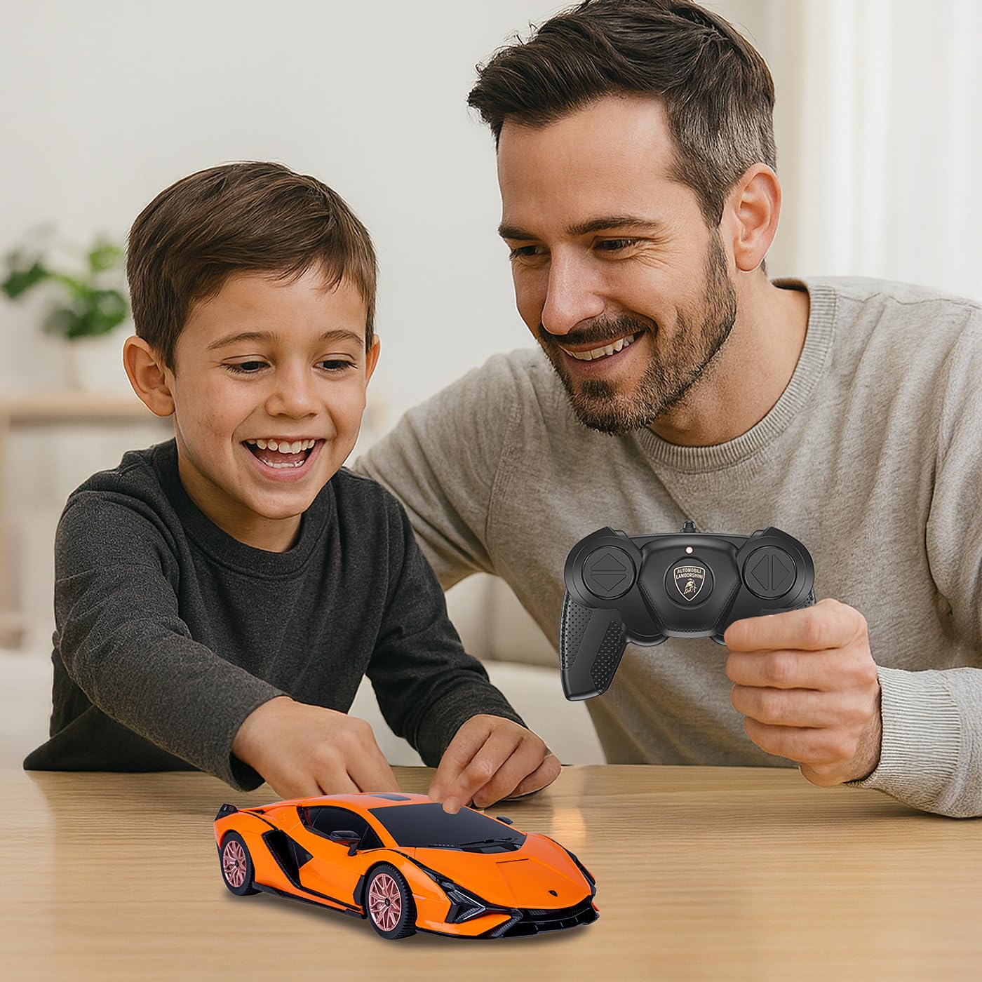 JAMARA 403125 - Lamborghini Sián FKP 37 1:24 Arancione 2,4GHz - velocità 7 Km/h