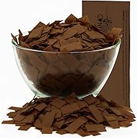Vista 1 de Ultimate Confetti, Confeti biodegradable marrón – Confeti rectangular de papel de seda aleteado para uso en cañones y lanzadores – Confeti del Día