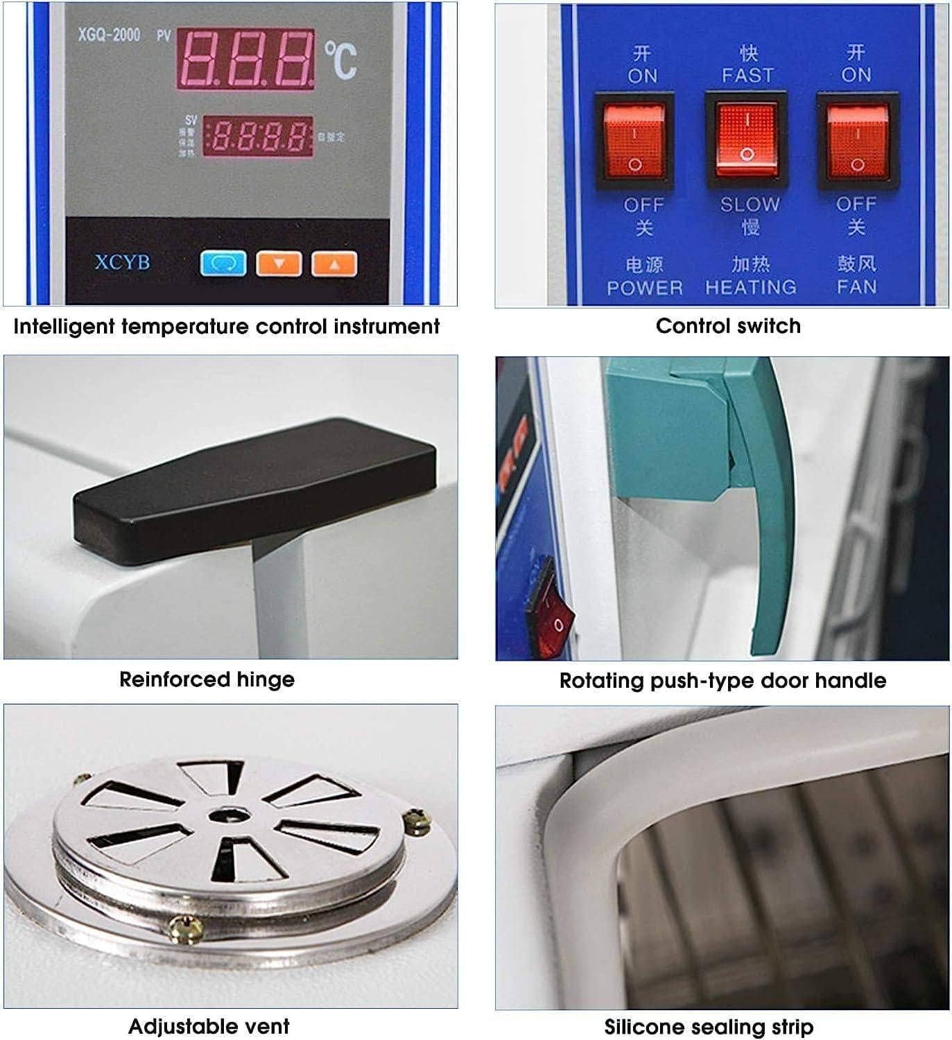 Trockenofen Laborofen,Labor-Konstanttemperaturstoß, Wärmeindustrielle Labortemperaturregelung,elektrischer Ofen mit konstanter Temperatur,Temperaturregelbereich: 50~280 ℃