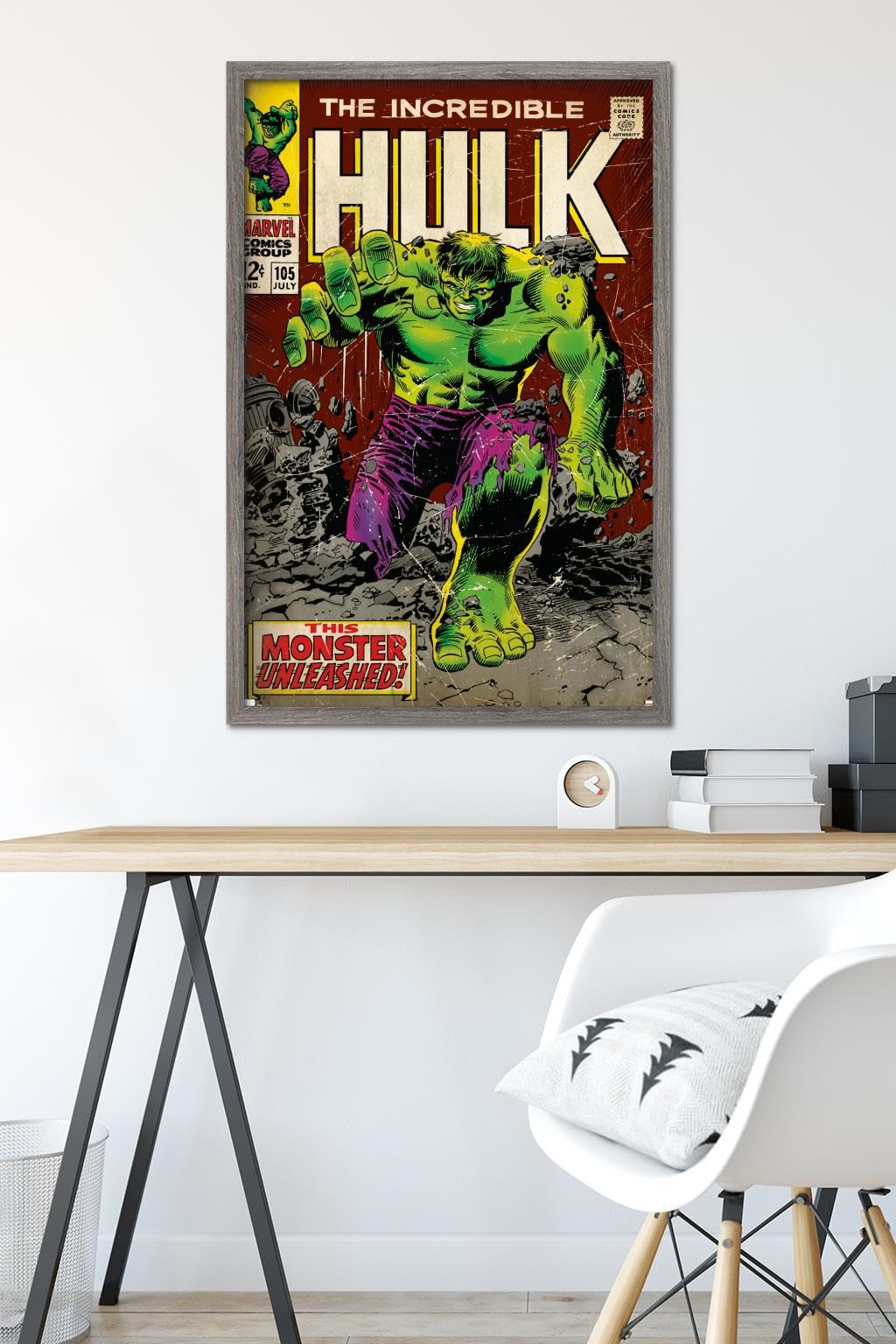 Amazon.com: Marvel Comics Hulk - Incredible Hulk #105 Wall Poster