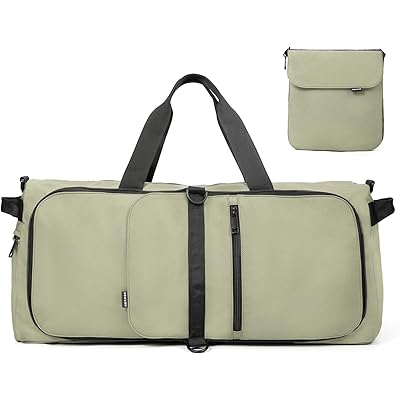 【NOXXON】折りたたみ大容量トラベル大容量ボストンバッグ 折り畳み 大容量バッグ 防水 軽量 コンパクトバッグ スーツケース固定可 旅行 出張 整理用 男女 …