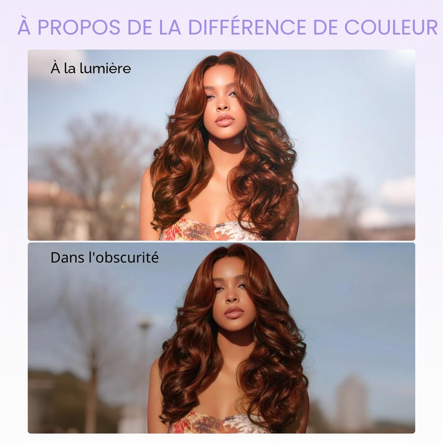 RXY Perruque Femme Naturelle Brésilien 13x4 Body Wave Brun Clair #4 Perruque Cheveux Humain 180 Density Human Hair Wig HD Lace Front Wig Peruque Naturel Humaine Light Brown 16 Pouces(41cm)