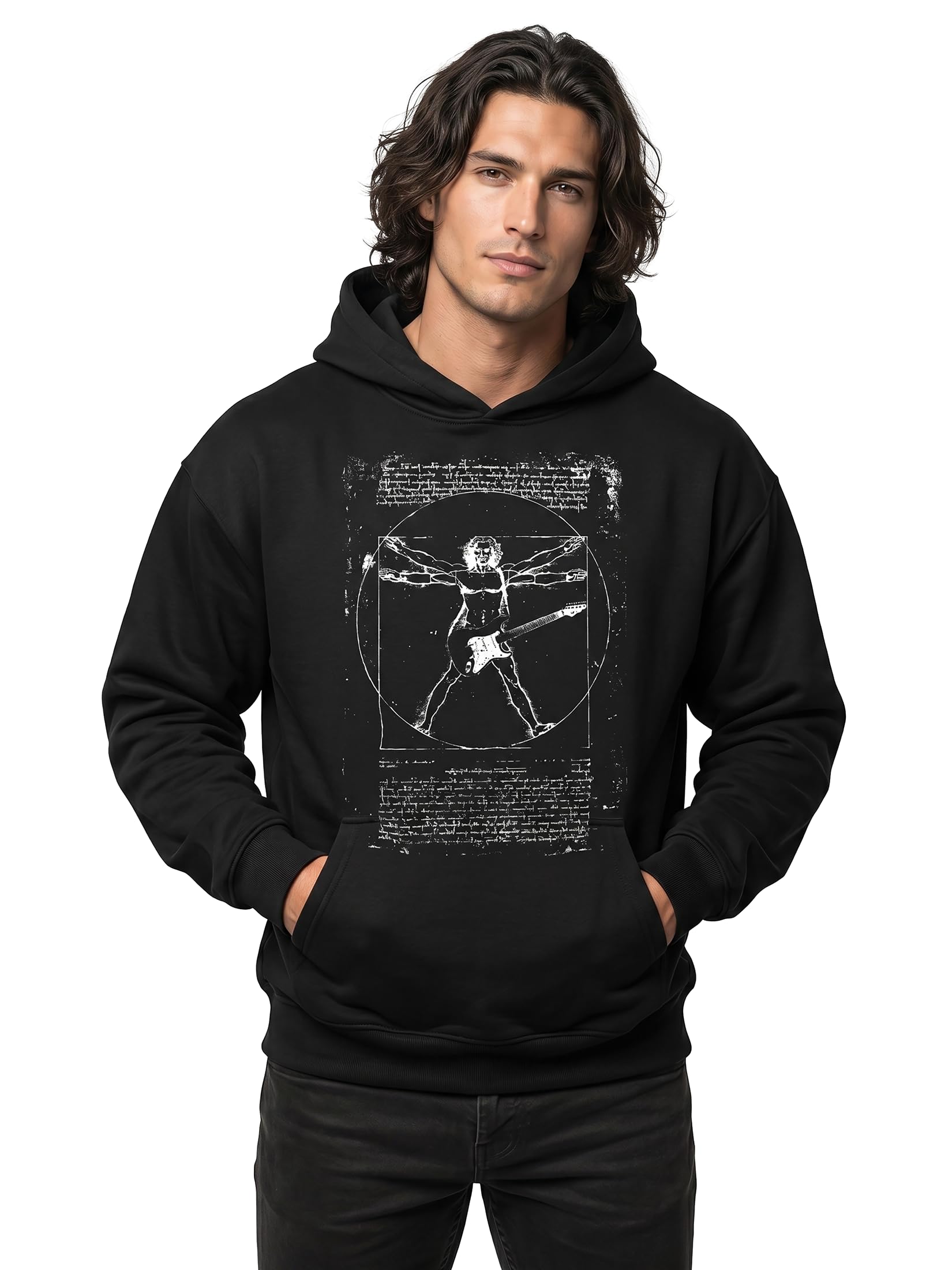 Makaya Sweat A Capuche Homme - Pull Da Vinci Rock