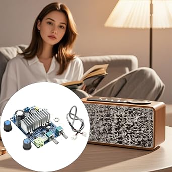 Heavy Bass Digital Amplifier Board 100 Watt High Output Low Distortion Easy Installation High Output Subwoofer Amplifier Module for Car Music System