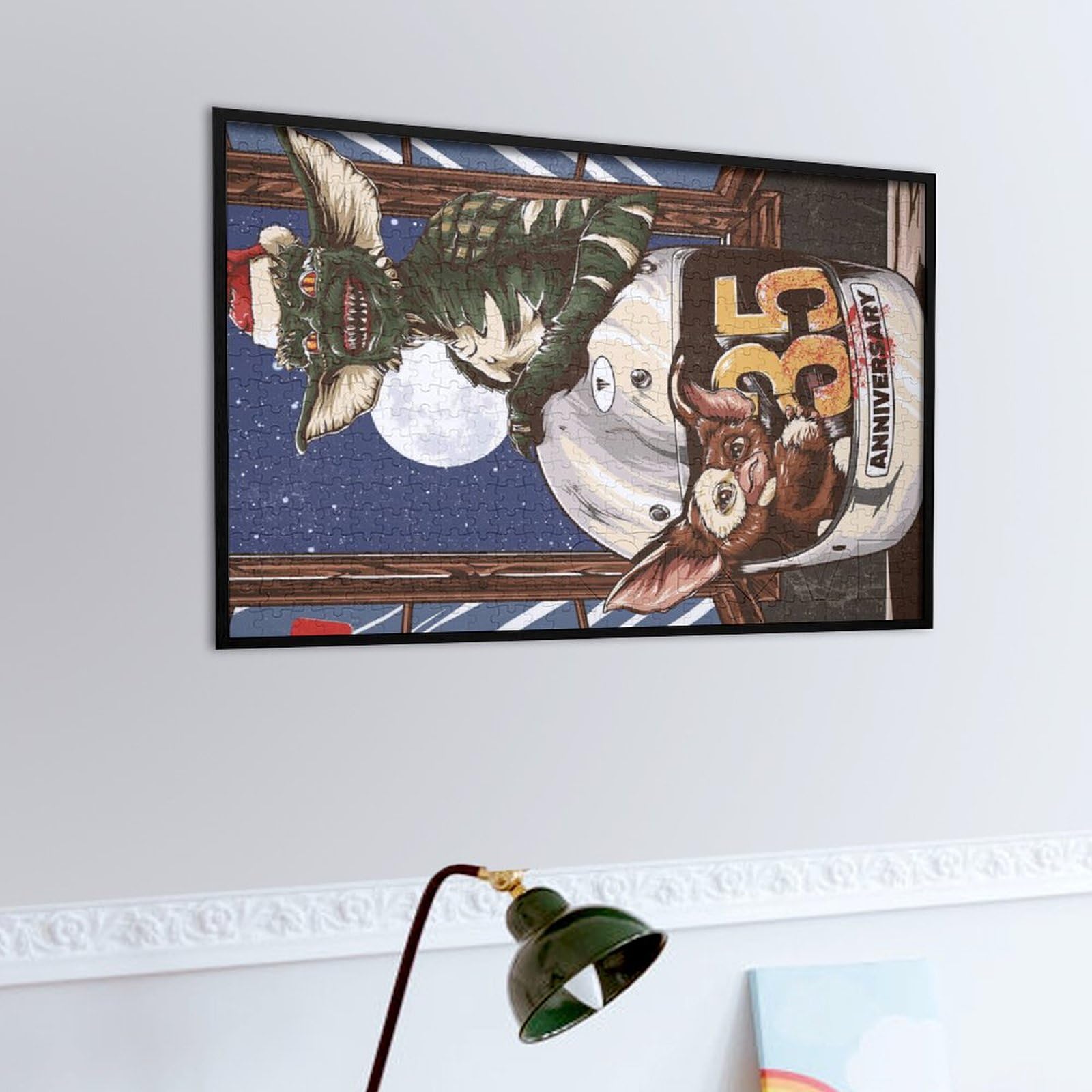 グレムリン　ギズモ　壁掛けフィギュア　パズル式 Amazon.co.jp: グレムリン ギズモ 壁掛けフィギュア パズル式