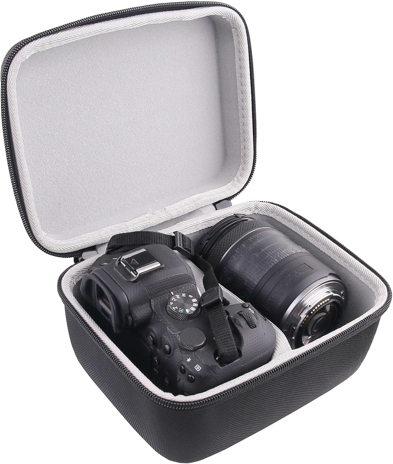 Hard Carrying Case Compatible with Canon EOS R100/EOS R50 Mmera with 18-45mm Lens,Camera Protective WStorage Bag image 4