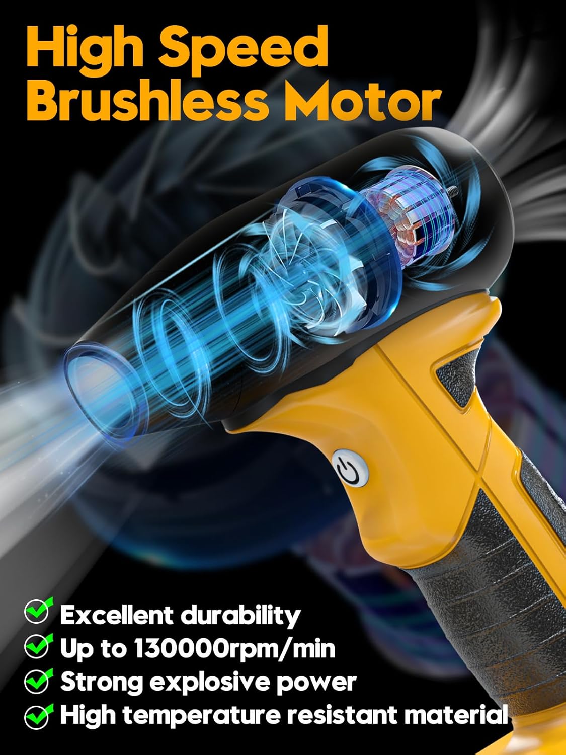 Mini Jet Dry Blower for Dewalt 20V Battery with Pakistan Ubuy