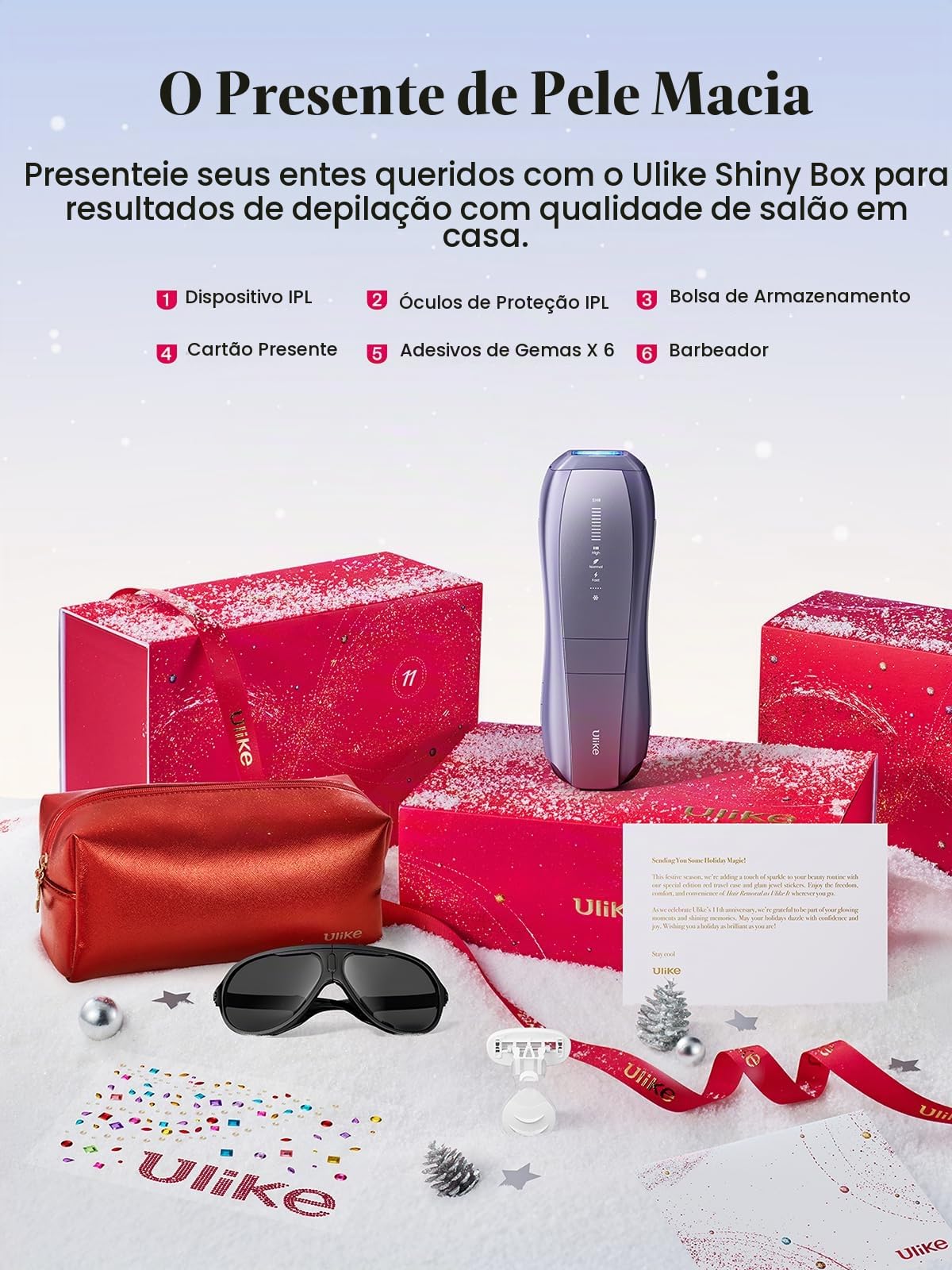 Ulike Air 10 IPL Hair Removal For Women and Men : Amazon.com.br