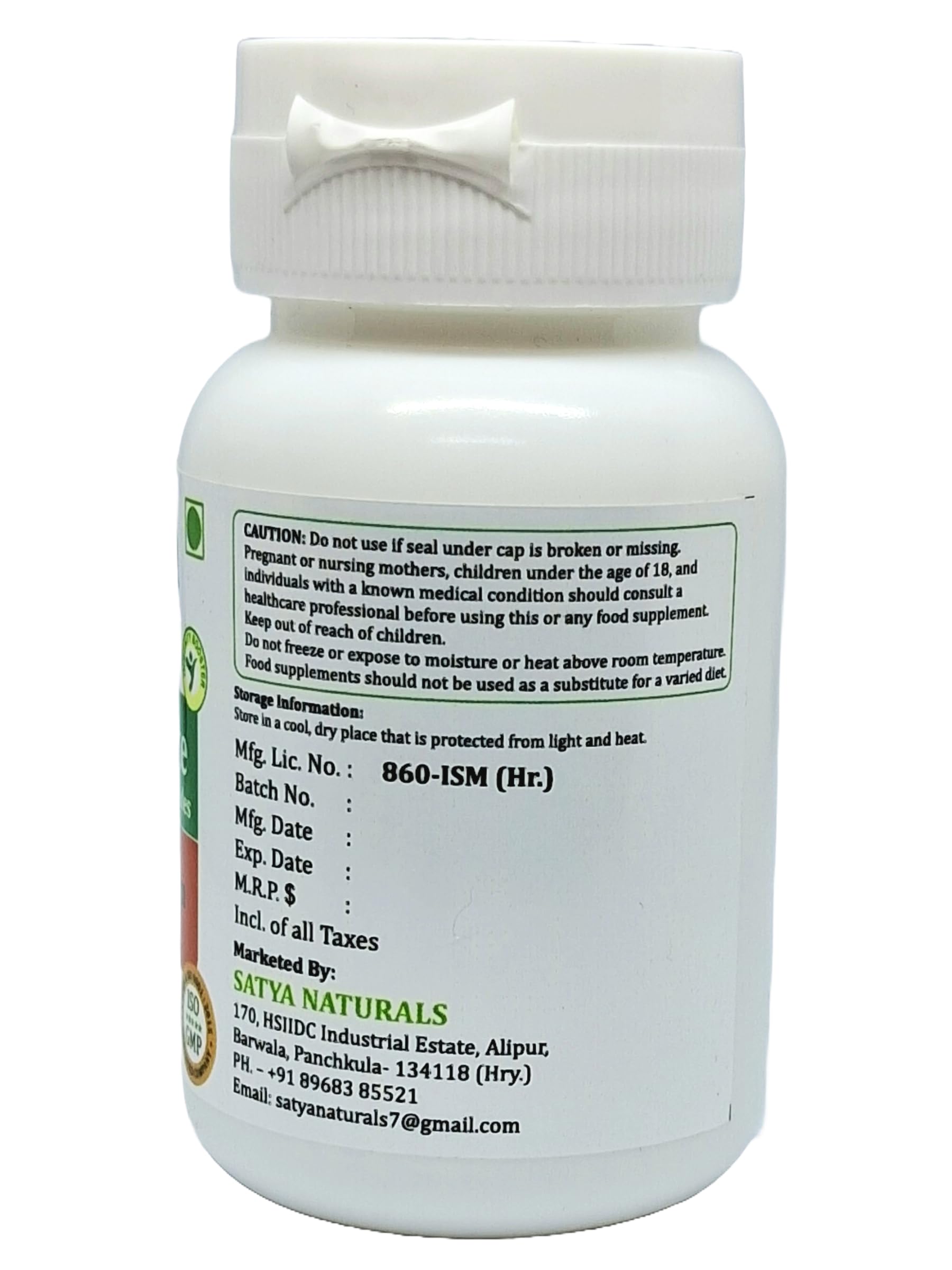 Asphaltum (Shilajit, Shilajeet) Extract Capsules | Highest Potency, 100% Herbal Product | Pack of 60 X 500 mg. Veg. Capsules (Pack of 1 Bottle) — Amazon image 3
