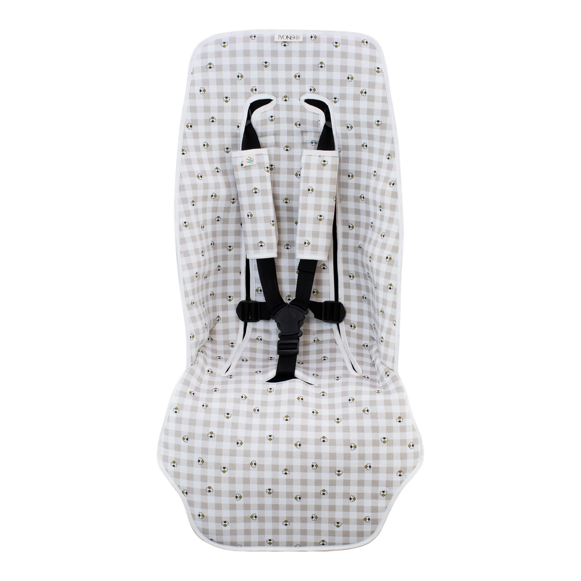 JYOKO KIDS Copertura materasso per passeggino (Picnic Vichy)