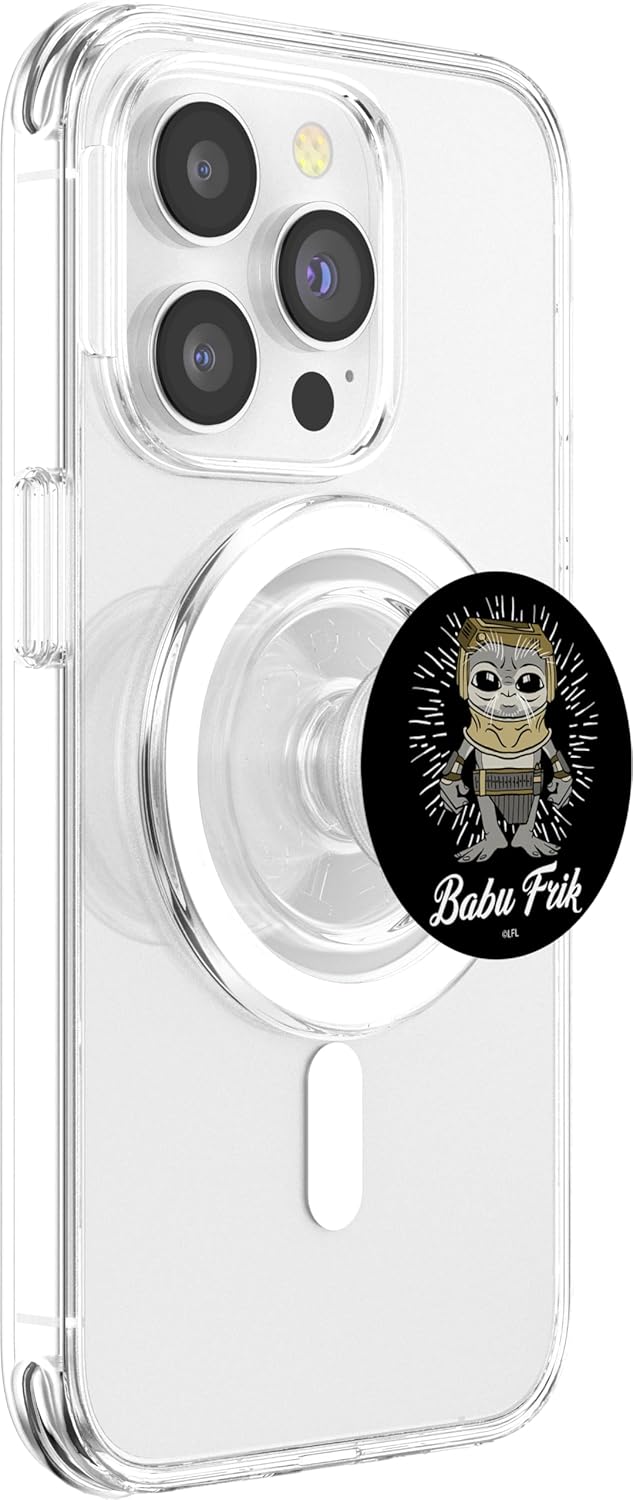 Star Wars: The Rise Of Skywalker Babu Frik Cute Cartoon PopSockets MagSafe PopGrip for iPhone