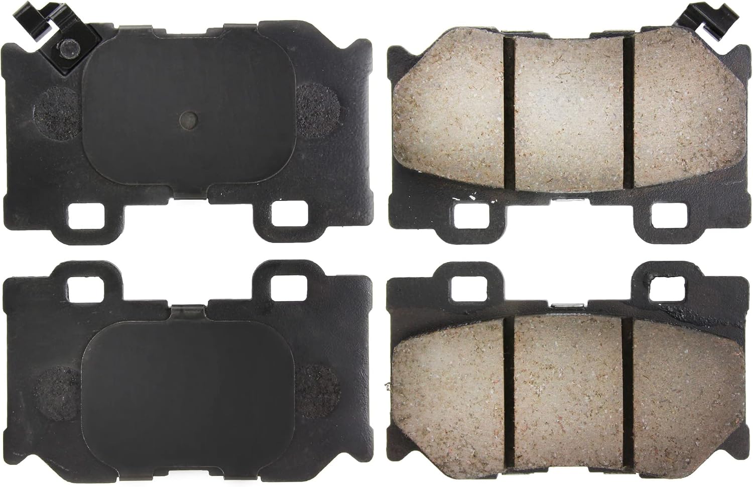 Centric POSI-QUIET 105.13470 Automotive Rear Brake Pads for Select Infiniti FX50/G37/M35h/M37/M56/Q60, Nissan 350Z/370Z/Z