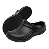 Men Non Slip Chef Shoes, Waterproof Nursing Work Clog for Kitchen, Zapatos para Trabajar En Restaurante De Hombre