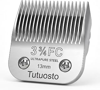 3¾FC Pet Clipper Blades Compatible with Andis, Wahl and Oster Dog Clippers