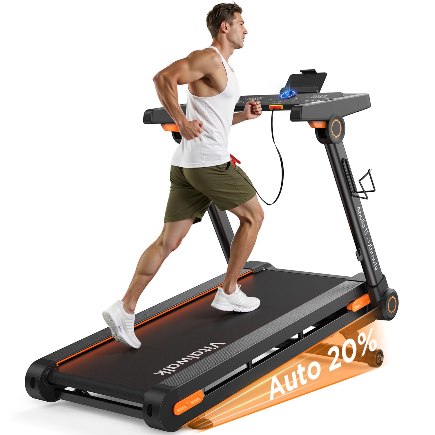 Vitalwalk Commercial Foldable Treadmill