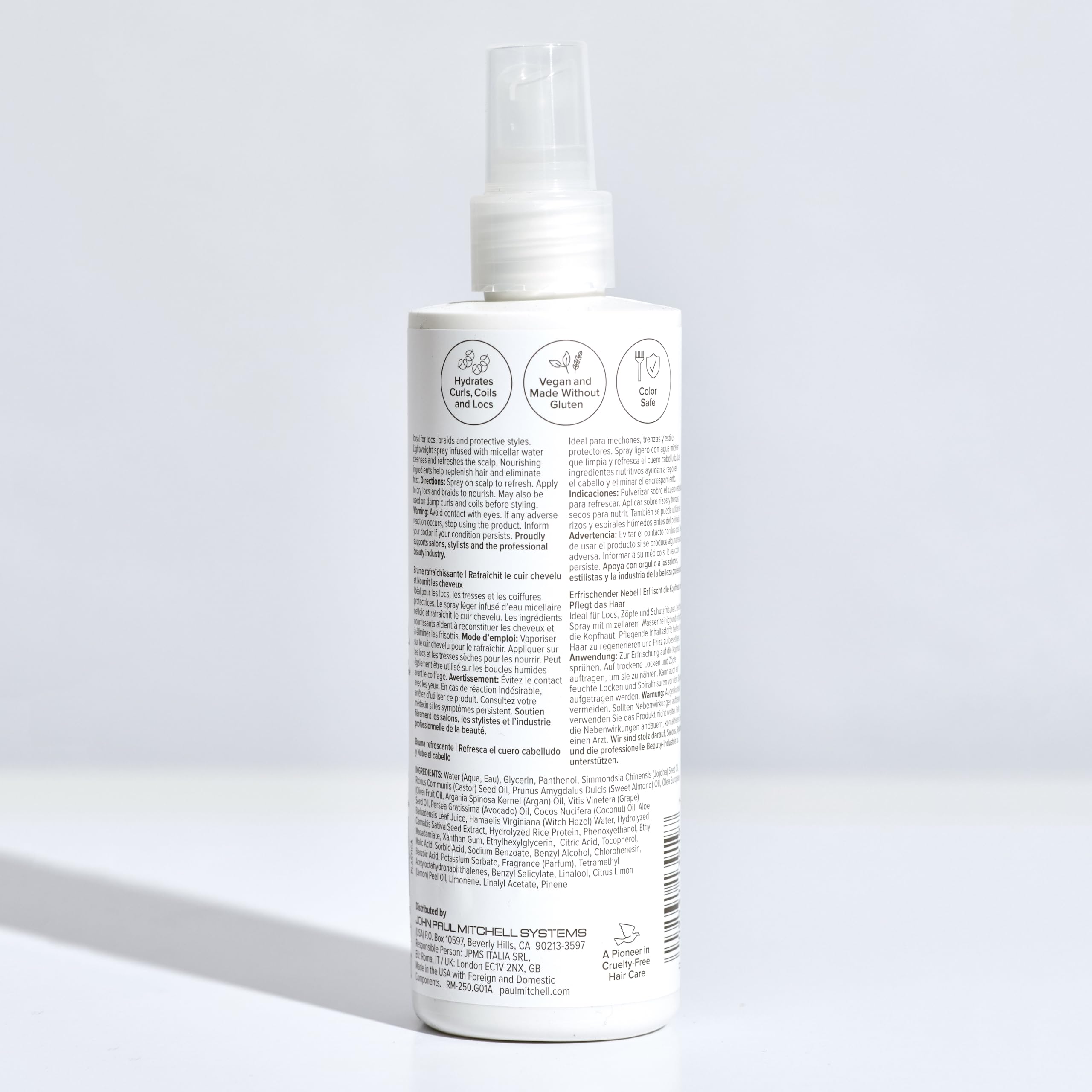 Paul Mitchell Refreshing Mist, Refreshes Scalp + Nourishes, For Curly + Coily Hair, 8.5 fl. oz