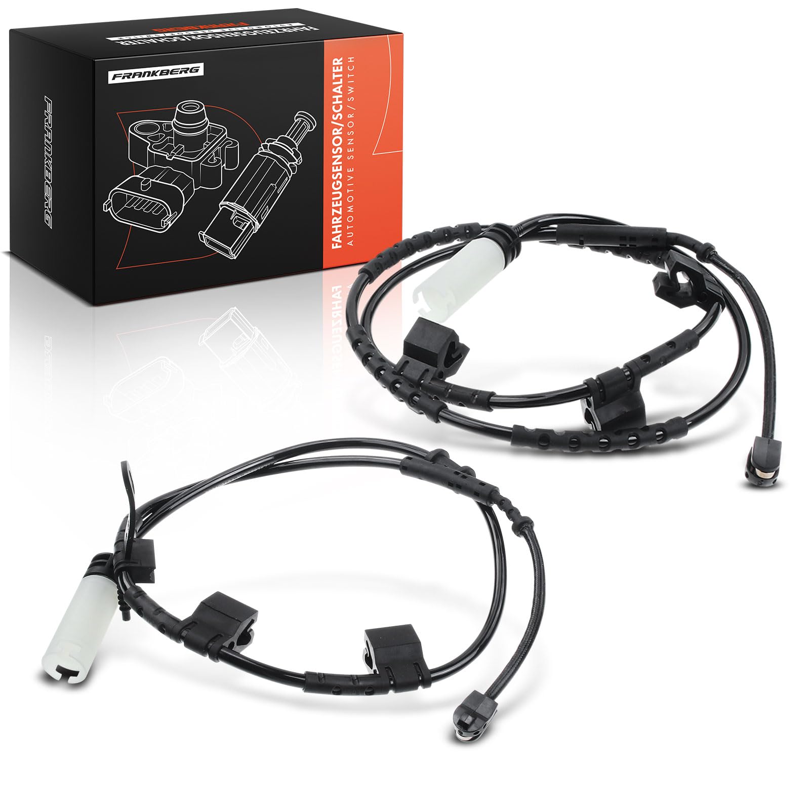 Frankberg 2x Brake Pad Wear Sensor Front and Rear Compatible with M.i.n.i R56 2010-2013 M.i.n.i R57 R55 R58 2007-2015 M.i.n.i R59 2011-2012-image-33