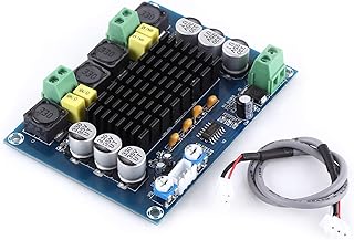 Amplifier Board, DC12-26V High Power 2x120W Dual Channel Stereo Digital Audio Power Amplifier for Car Vehicle Computer Speaker DIY Home System