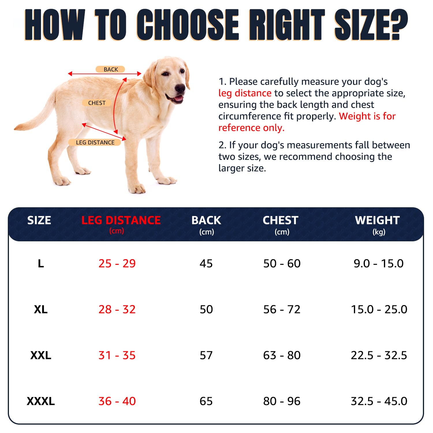 SlowTon Harnais de Levage pour Chien de Grande Taille - Porte-Chien à Corps Complet avec Sangles réglables et poignée de contrôle, Sac à Dos de Soutien Respirant pour Chiens âgés, blessés