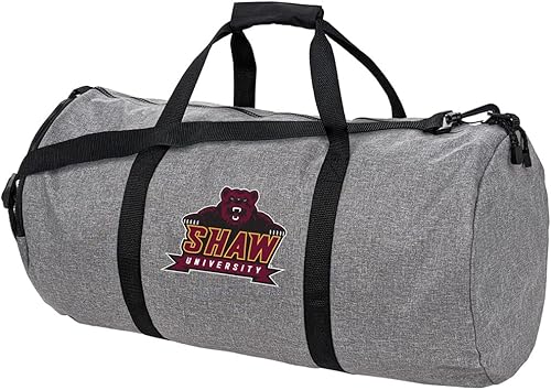 Miniatura 106 de Collegiate Primary Logo Collection Bolsa de lona ligera para deportes y gimnasio plegable para viajes, Bob Jones Bruins