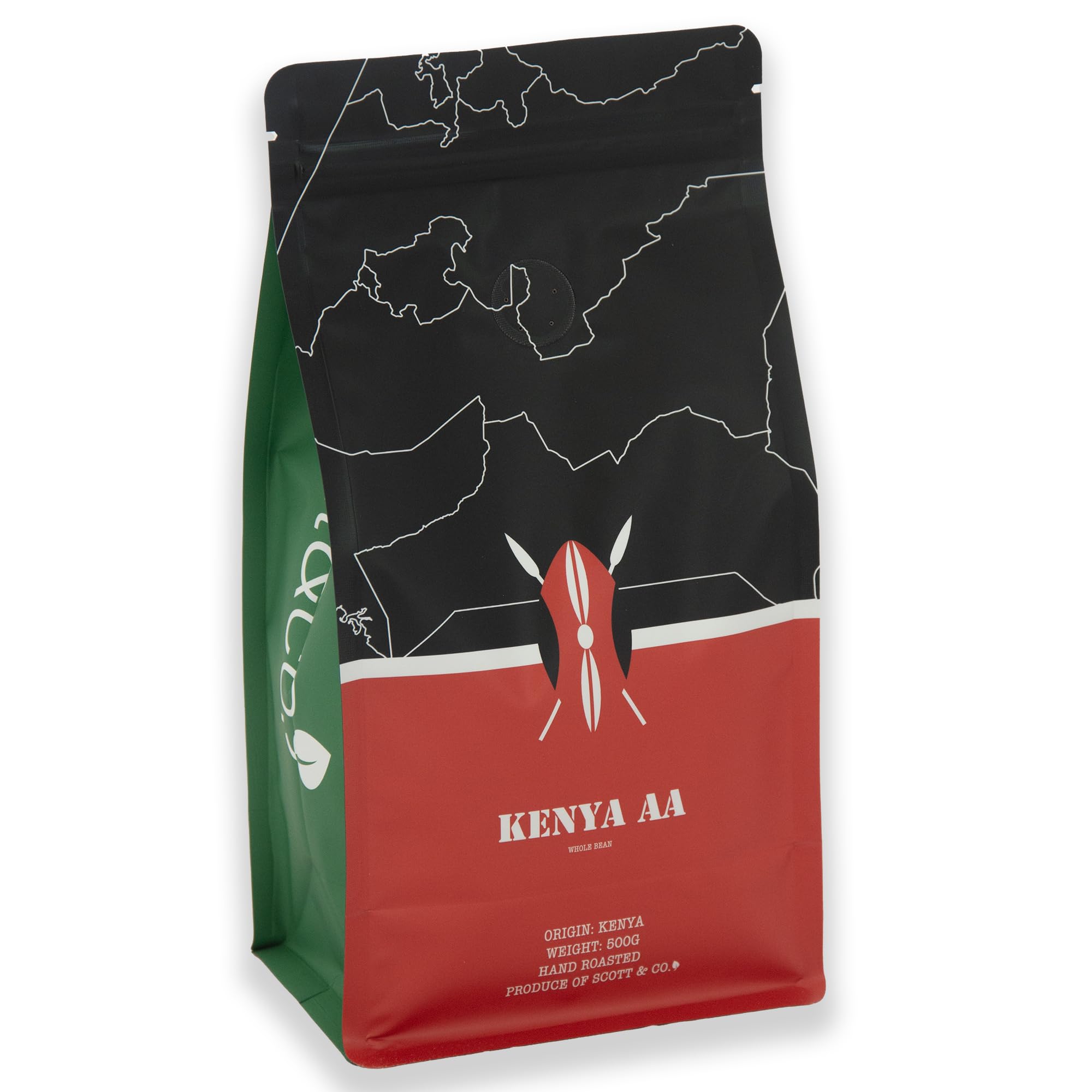 Picture of Kenyan AA Coffee Beans. Medium Roast Whole Coffee Beans, Single Origin ...