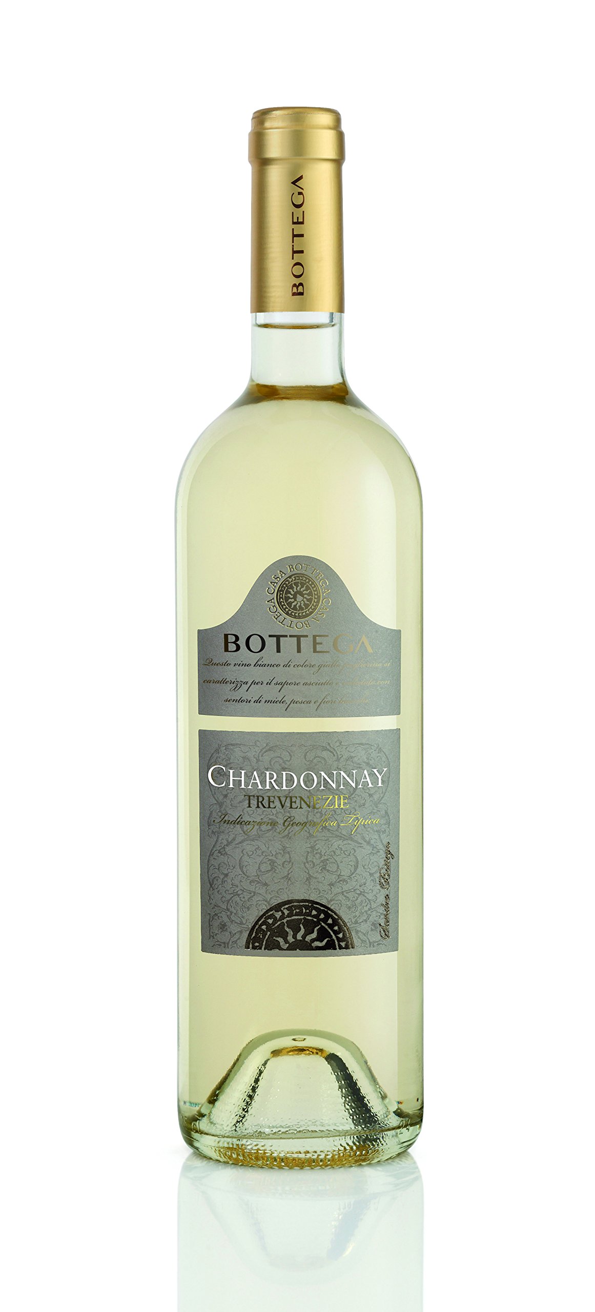 Bottega Chardonnay Trevenezie Igt Weißwein - 750ml (Packung mit 6)