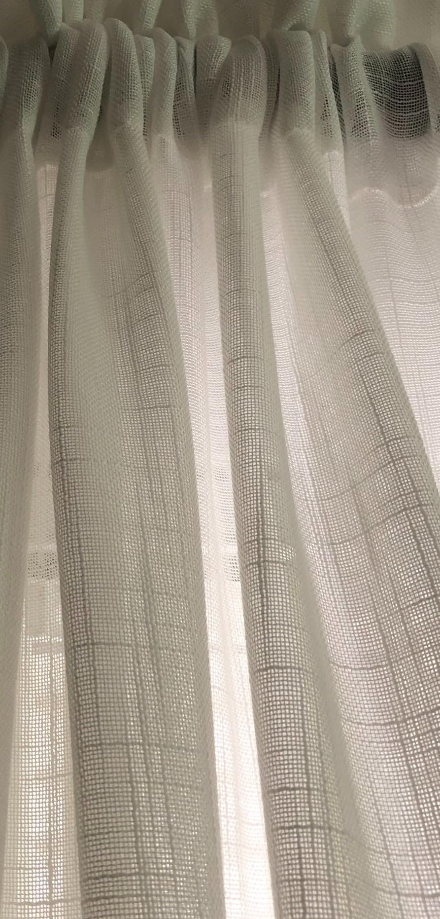 $6/mo - Finance RYB HOME Linen Texture Wave Sheer Drapery for Cottage ...