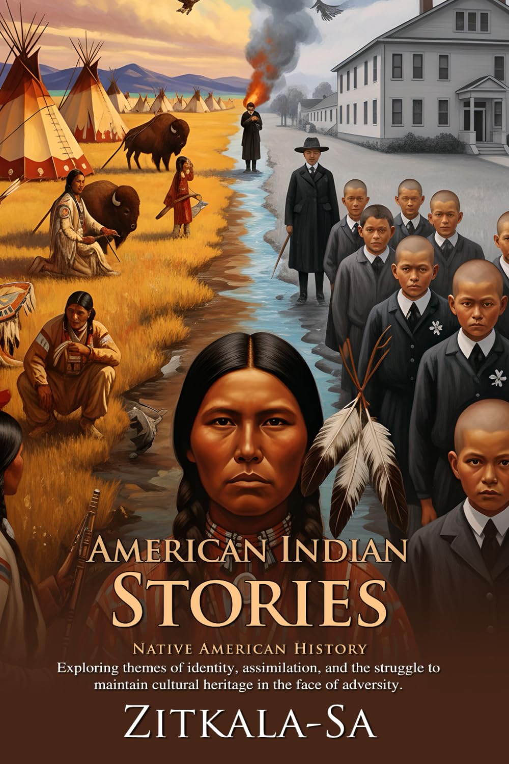 American Indian Stories: Native American Literature Guide: A moving narrative of Native identity and culture – Illustrated Edition with Author Biography