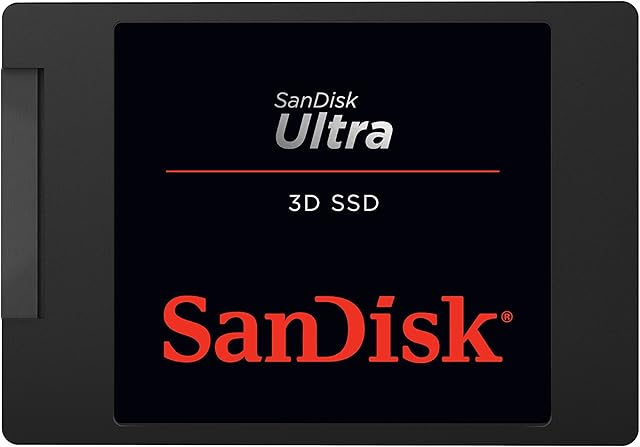 SanDisk Ultra 3D SSD 500 GB up to 560MB/s Read / up to 530MB/s Write