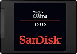 SanDisk Ultra 3D NAND 1TB Internal SSD - SATA III 6 Gb/s, 2.5"/7mm, Up to 560 MB/s - SDSSDH3-1T00-G25