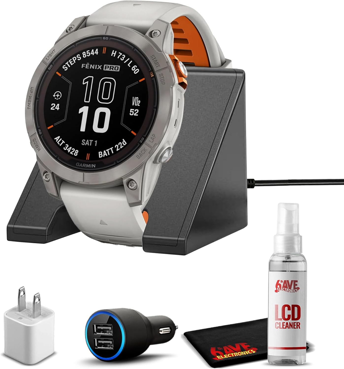 Garmin Fenix Pro Solar, Sapphire, Titanium, Fog Philippines Ubuy